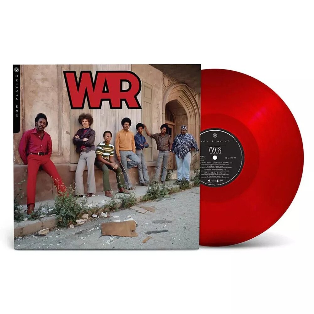War Now Playing LP ~ Exclusive Colored Vinyl (Red) ~ New/Sealed!